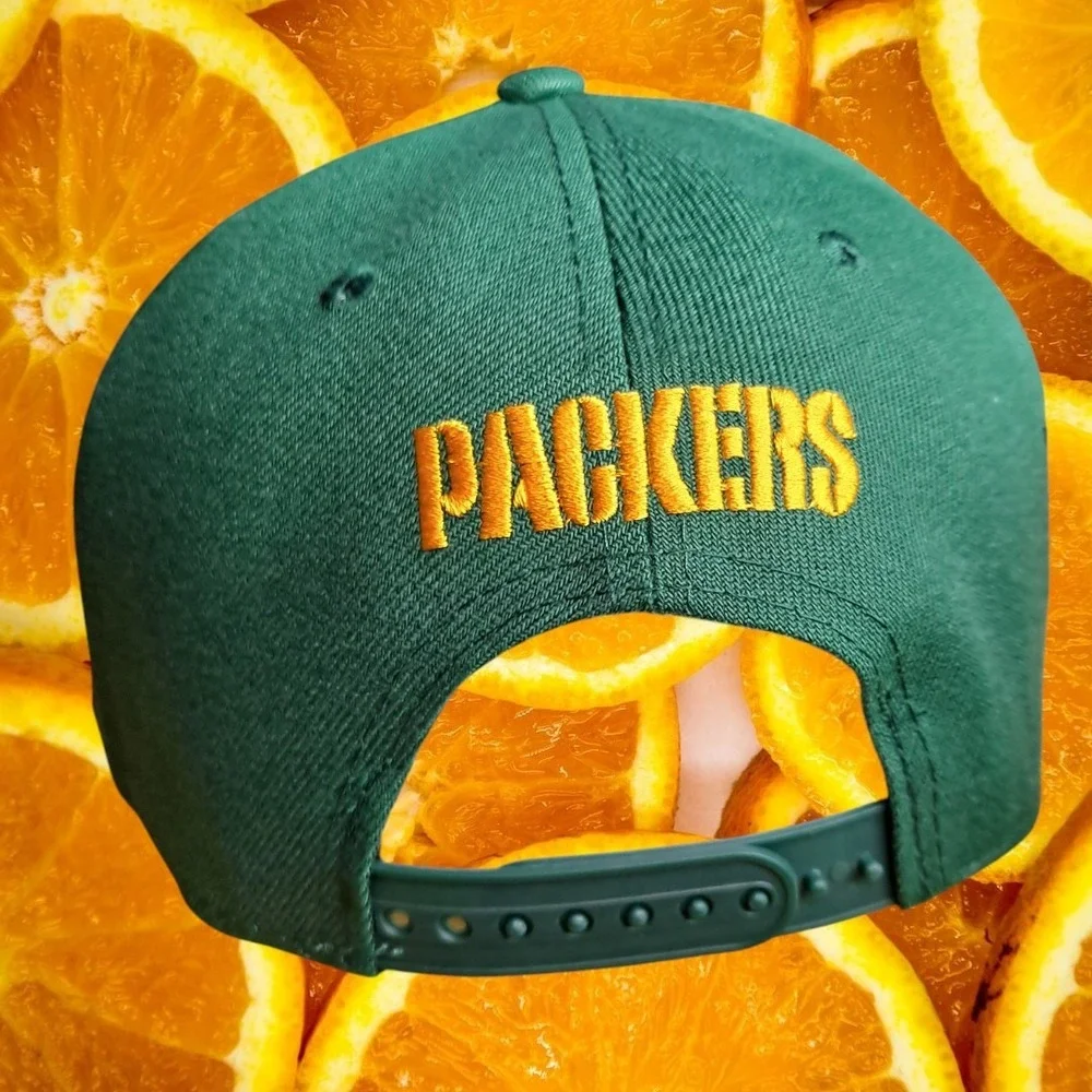 New Era Green Bay Packers 9FIFTY Snapback Hat NFL Football Cap‎